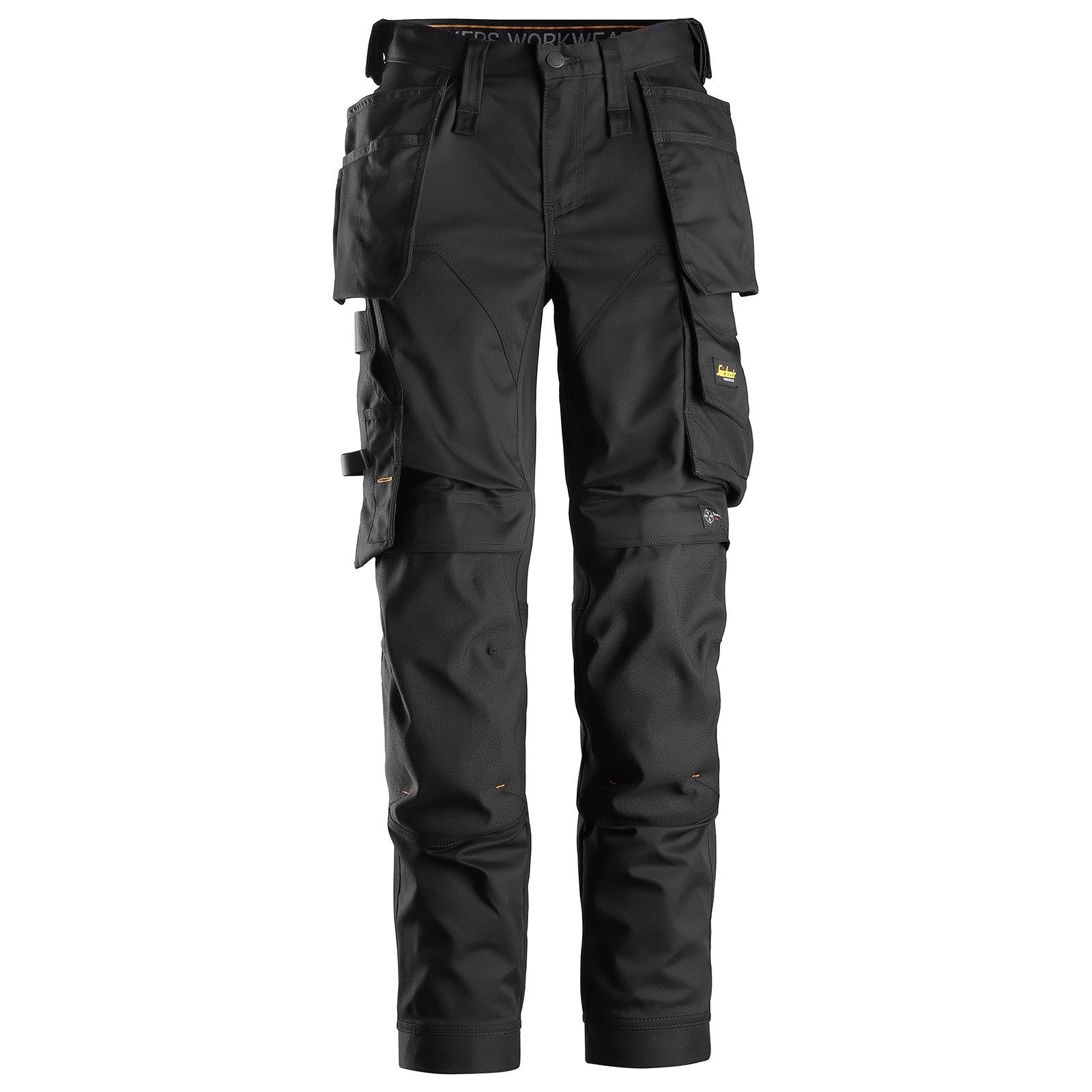 Snickers Workwear 6247 AllroundWork Women's Stretch Trousers+ Holster Pockets - Black/Black