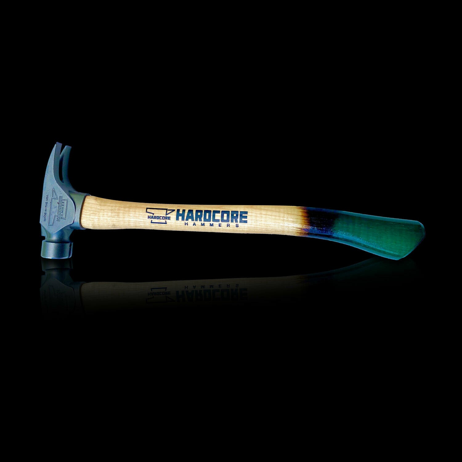 Hardcore Blunt Force Smooth Face Hammer - Envy Green - Trusted Gear Company LLC