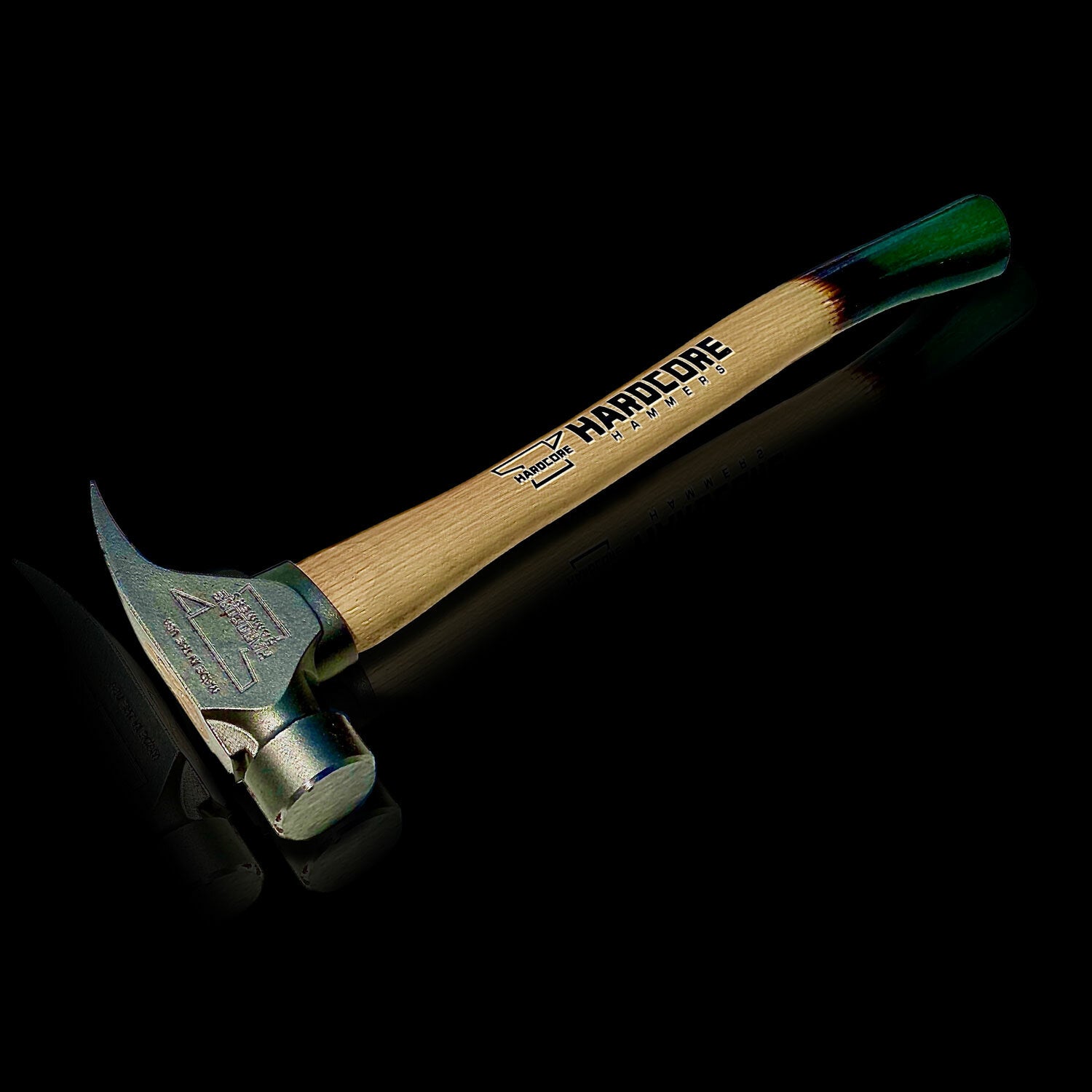 Hardcore Blunt Force Smooth Face Hammer - Envy Green - Trusted Gear Company LLC