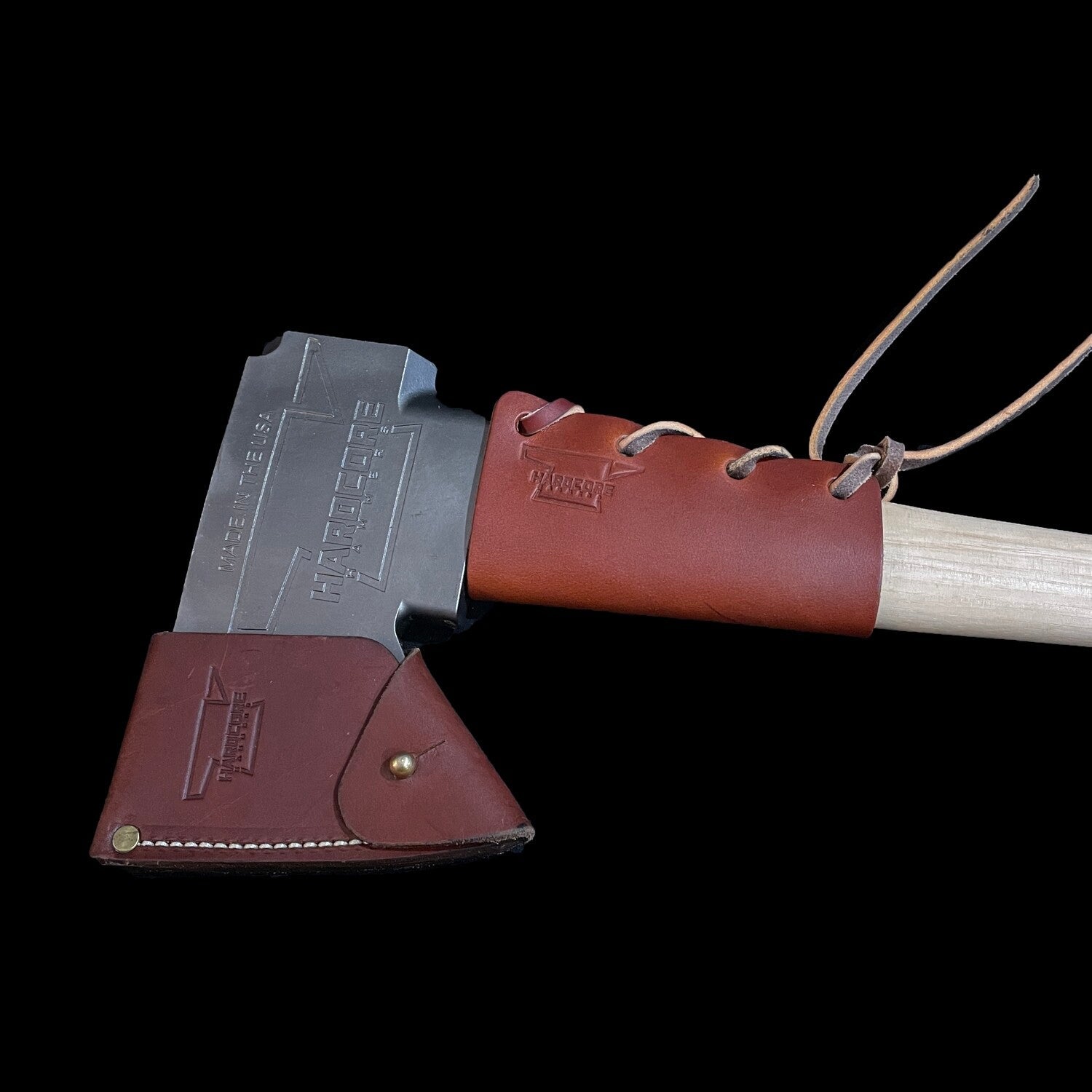 Hardcore Leather Handle Protector Collar - Trusted Gear Company LLC