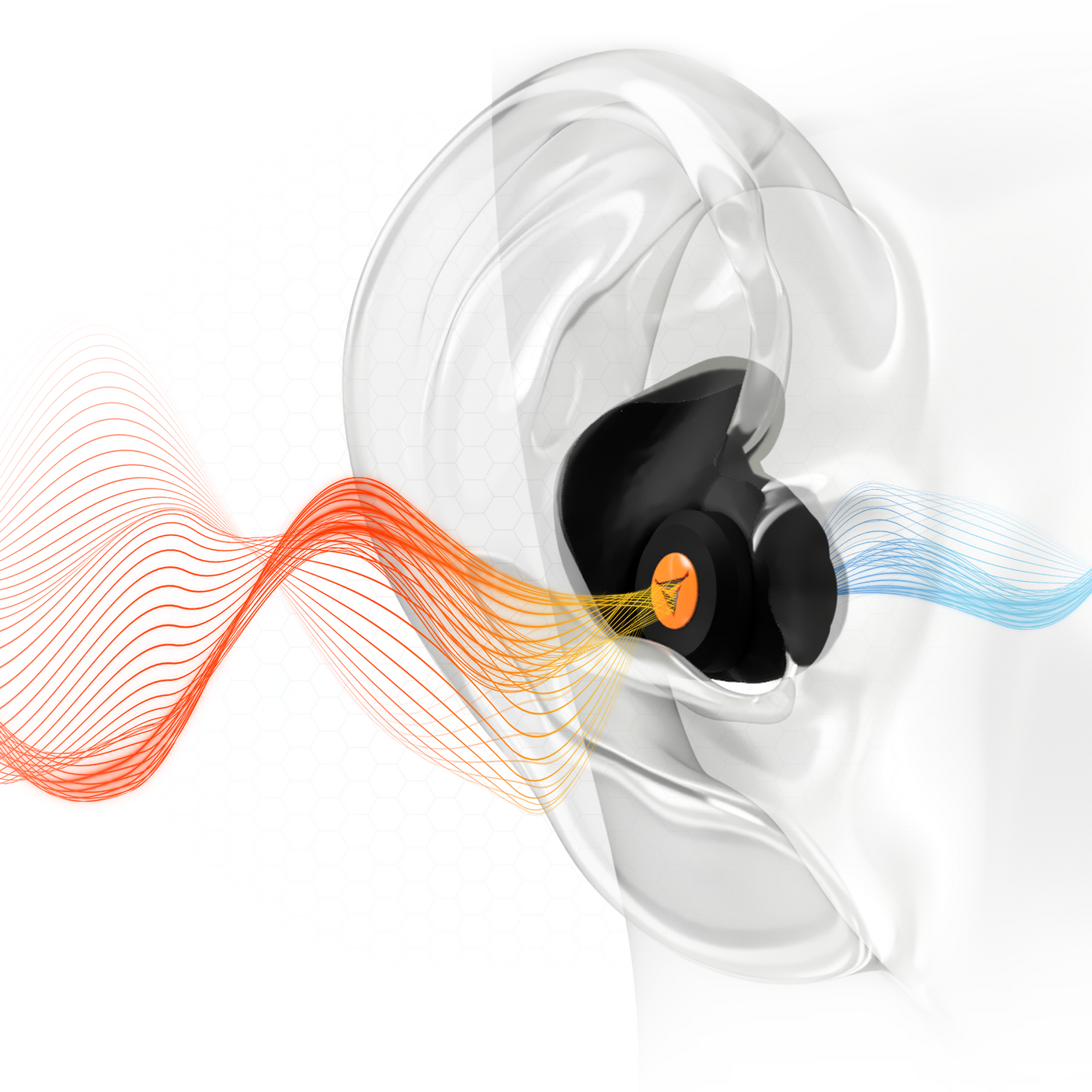 Decibullz Custom Moldable Percussive Filter Earpieces