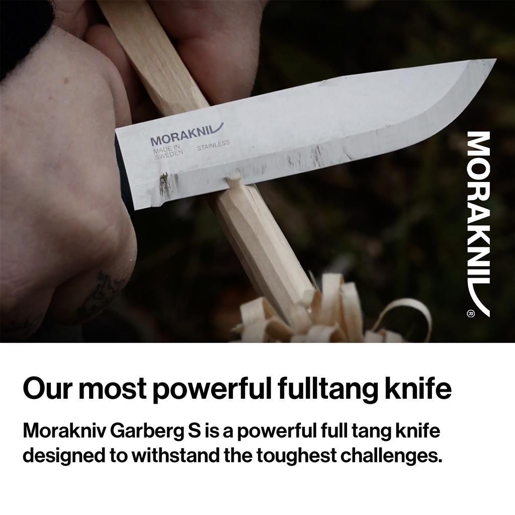 Morakniv Garberg Stainless Knife with Plastic MOLLE Sheath - Trusted Gear Company LLC