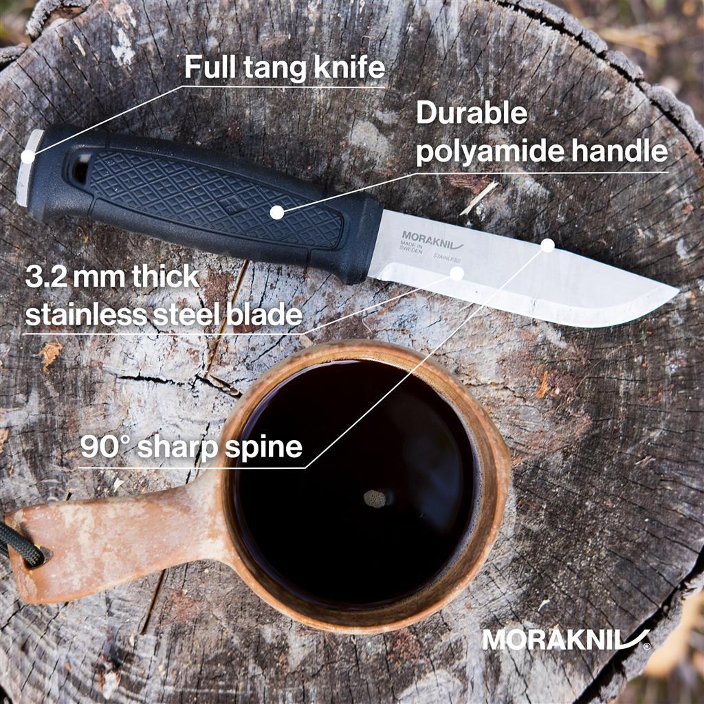Morakniv Garberg Stainless w/ Survival Kit - Trusted Gear Company LLC