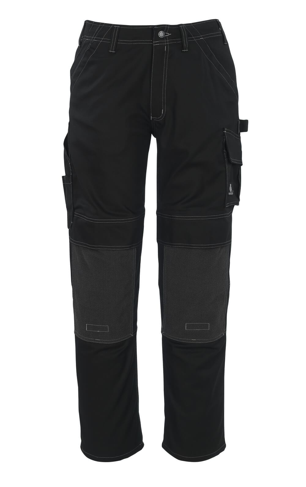 MASCOT® 05079-010-09 Pants with Kneepad Pockets | Black