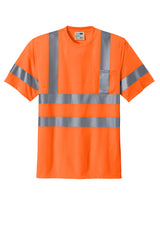 CornerStone CS408 Class 3 Short Sleeve Snag-Resistant Reflective T-Shirt