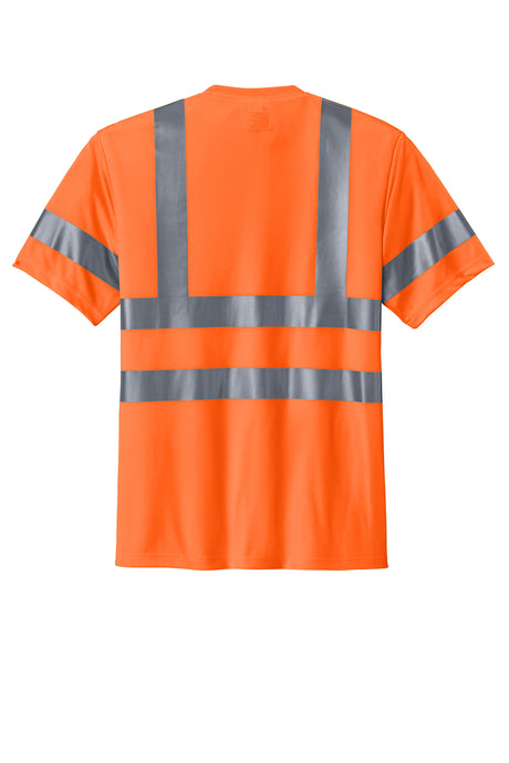 CornerStone CS408 Class 3 Short Sleeve Snag-Resistant Reflective T-Shirt