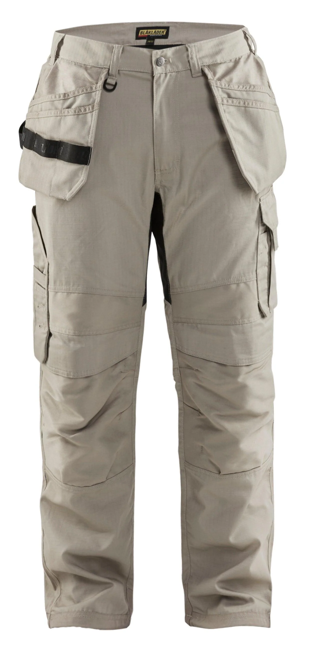 Blaklader 1691 Ripstop Pants With Utility Pockets | Stone