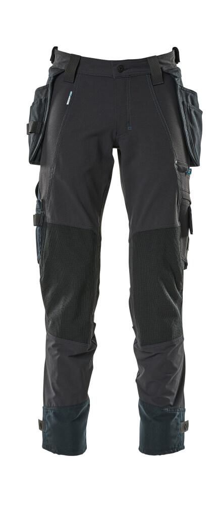 MASCOT® 17031-311-010 Pants with Removable Holster Pockets | Dark Navy