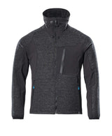 MASCOT 17105-309 full zip knitted jacket in a modern close fit with windproof membrane