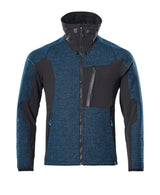 MASCOT 17105-309 full zip knitted jacket in a modern close fit with windproof membrane