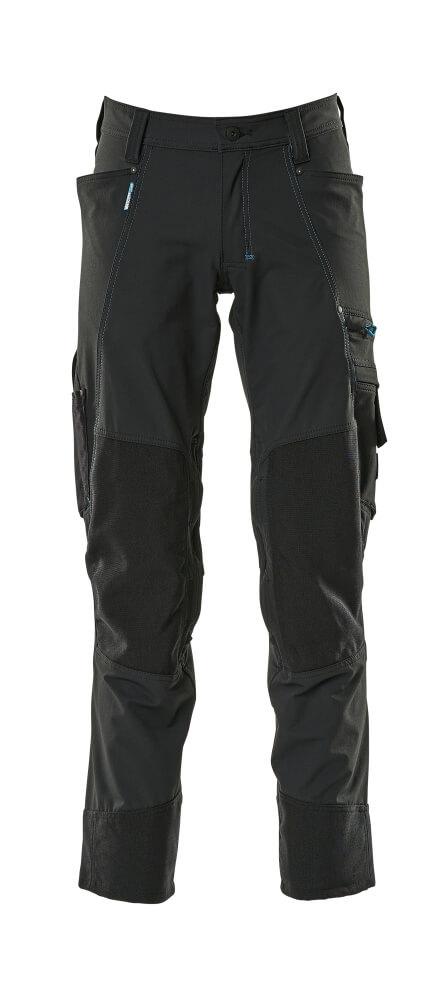 MASCOT® Advanced 17179-311-09 Pants with Kneepad Pockets | Black