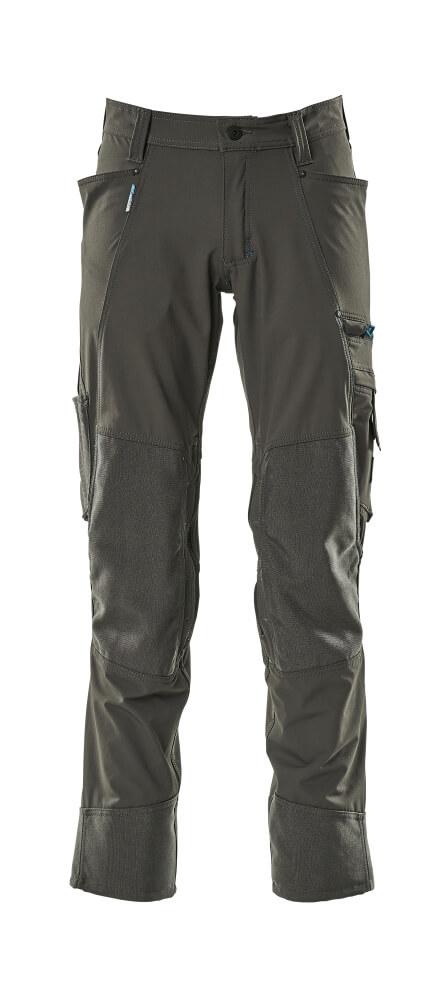 MASCOT® Advanced 17179-311-18 Pants with Kneepad Pockets | Dark Anthracite