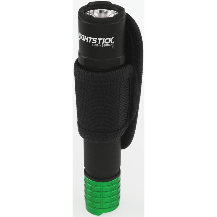 Nightstick USB Tactical Flashlight w/Holster | Li-Ion | Green