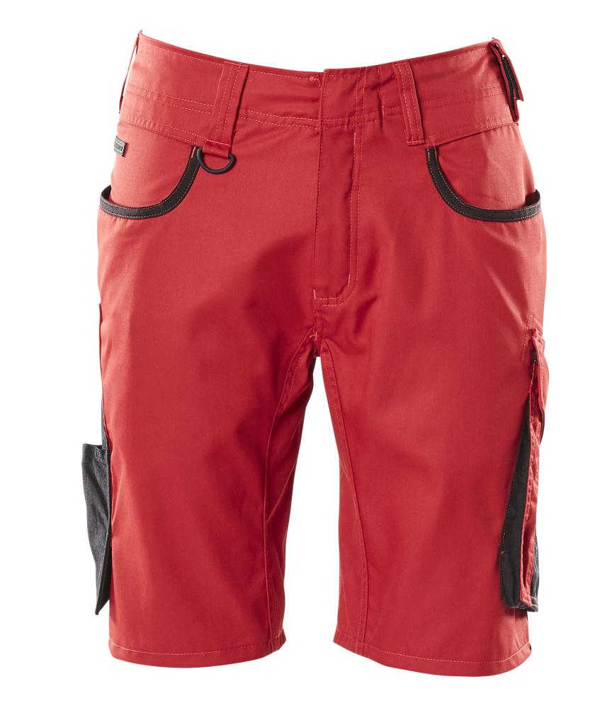 MASCOT® UNIQUE 18349-230-0209 Men's Shorts | Red/Black