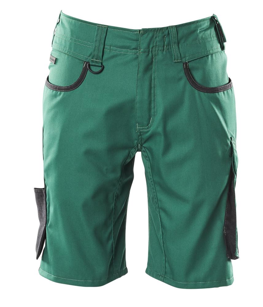 MASCOT® UNIQUE 18349-230-0309 Men's Shorts | Green/Black