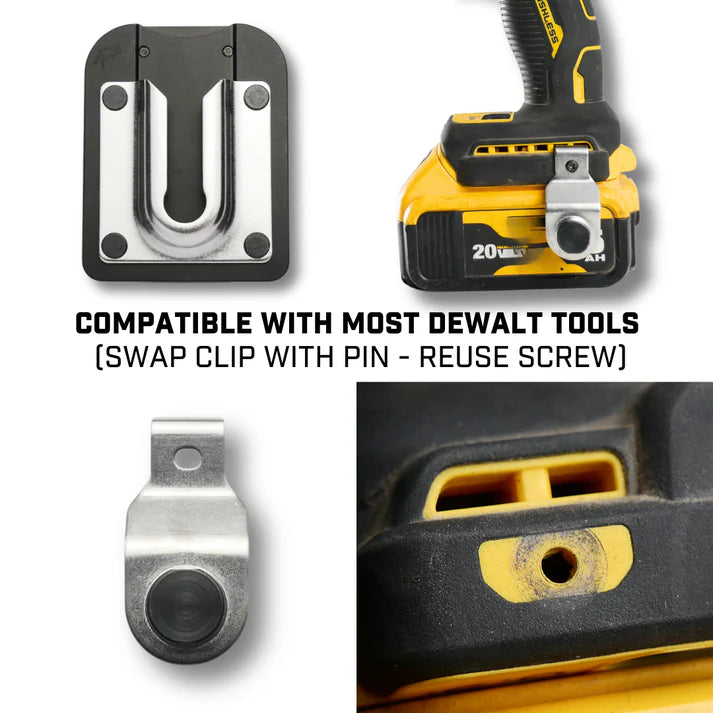 Holstery PinPal Pro 6060 | Universal Gravity Lock Holster | DeWalt Kit