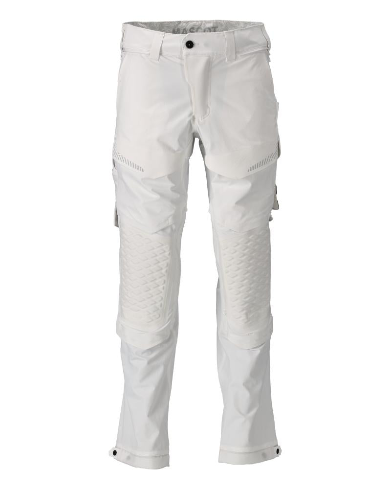 MASCOT® 22279-605-06 Pants with Kneepad Pockets | White