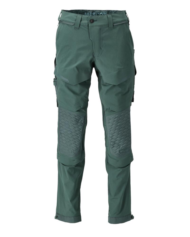 MASCOT® 22279-605-34 Pants with Kneepad Pockets | Forest Green