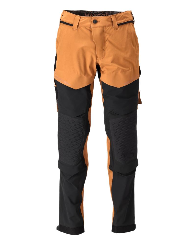 MASCOT® 22279-605-5409 Pants with Kneepad Pockets | Nut Brown/Black