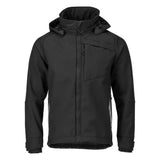 Full back view of Mascot Blackpool 23102-246 Softshell Jacket highlighting durable windproof fabric.
