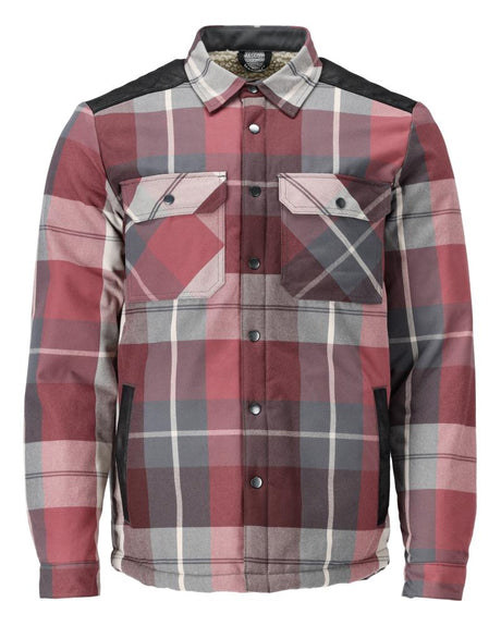 MASCOT® 23104-446 Flannel Shirt with Pile Lining | Plaid Workwear Shirt