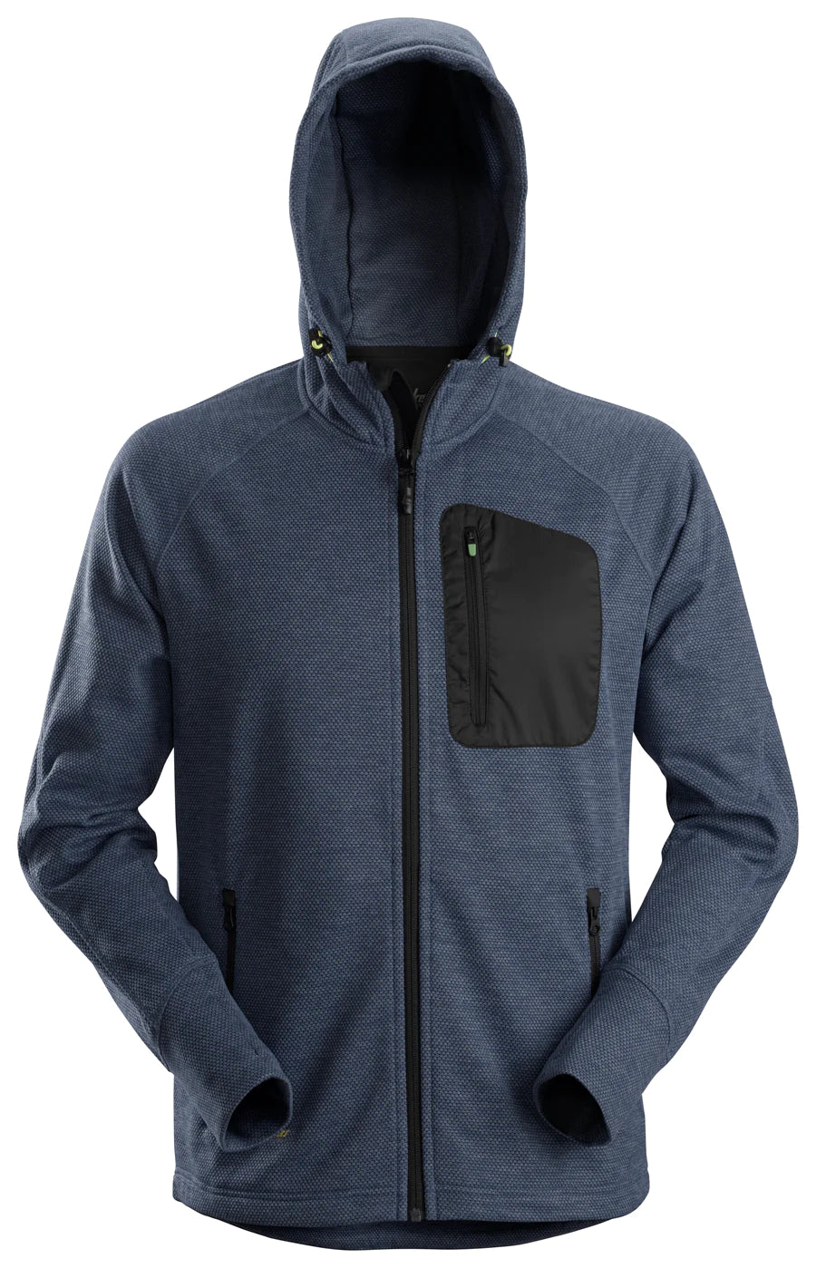Snickers Workwear U8041 FlexiWork Fleece Hoodie | Navy