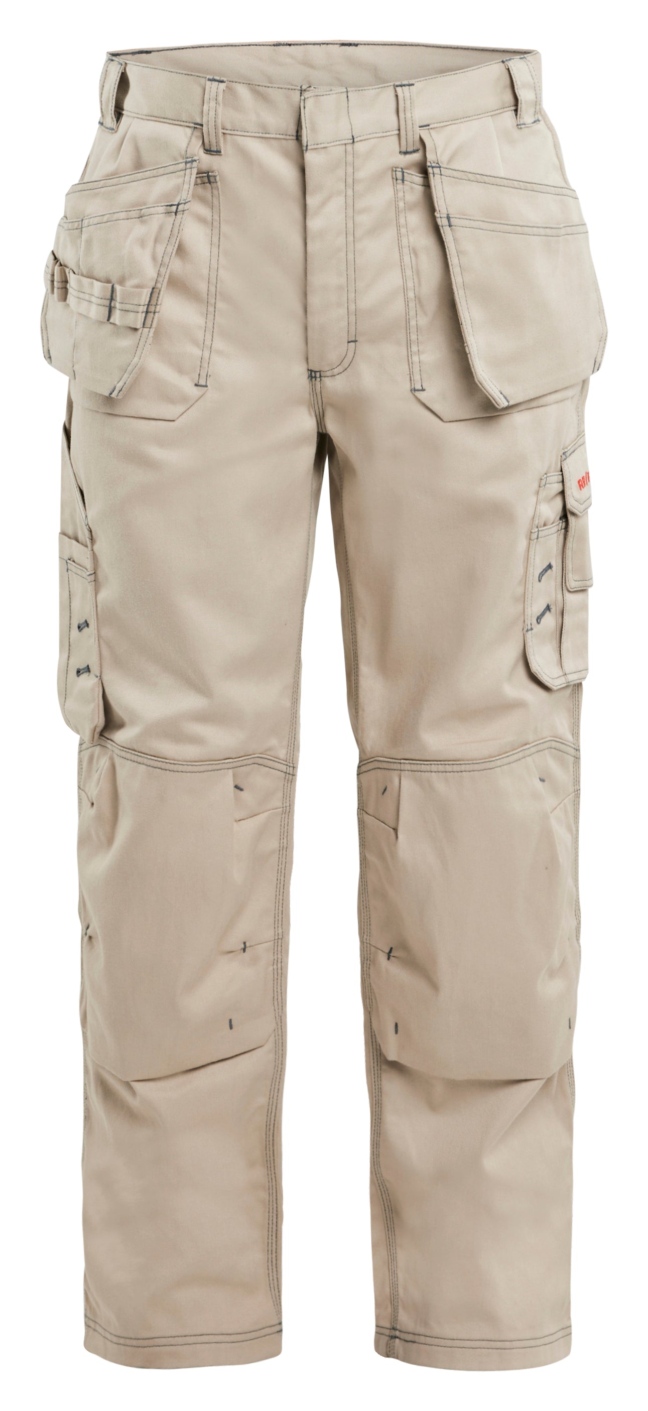 Blaklader 1636 10oz Flame Resistant Work Pants with Utility Pockets - Stone 2700 36W 30L