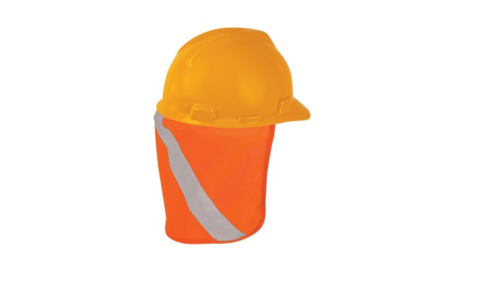 Kishigo Hard Hat Nape Protector | Orange | OS