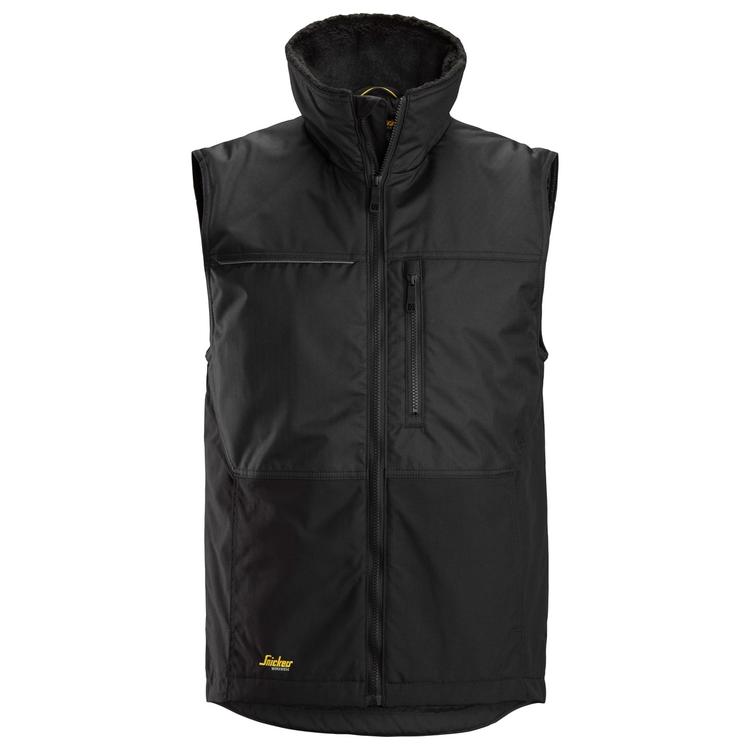 Snickers Workwear 4548 AllroundWork Winter Vest - Black/Black