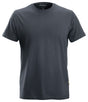Front view of the Snickers U2502 Classic Work T-Shirt in black made from 100% cotton