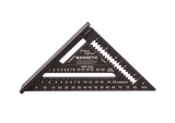 Johnson 7" Magnetic Johnny Square® Professional Easy-Read™ Aluminum Rafter Square