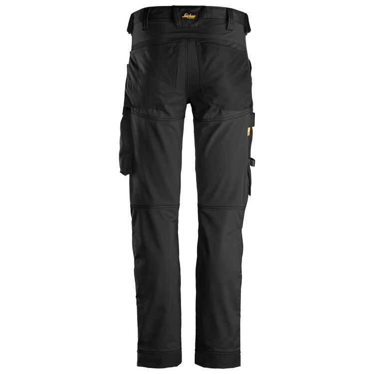 Snickers Workwear 6341 AllroundWork Stretch Trousers | Black