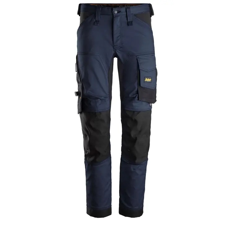 Snickers Workwear 6341 AllroundWork Stretch Trousers | Navy/Black