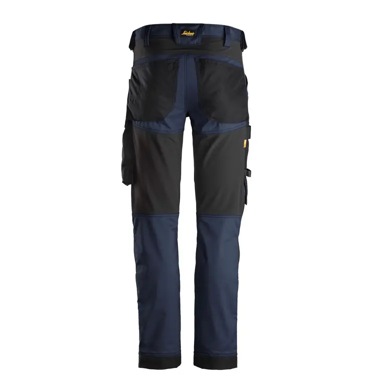 Snickers Workwear 6341 AllroundWork Stretch Trousers | Navy/Black