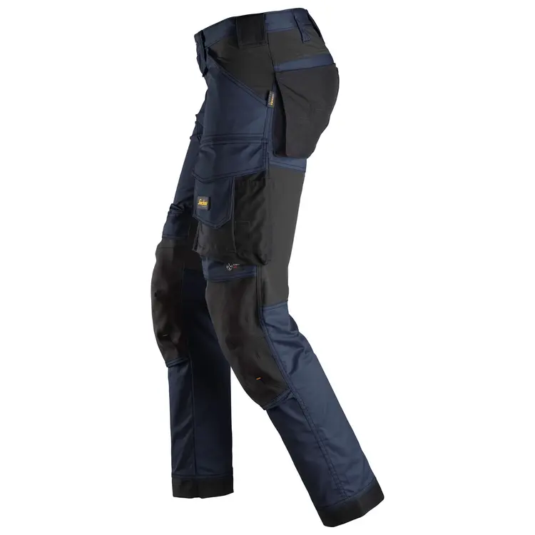 Snickers Workwear 6341 AllroundWork Stretch Trousers | Navy/Black