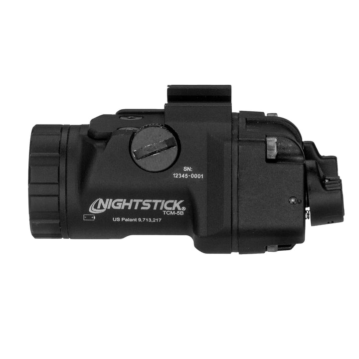 Nightstick Subcompact Handgun Light, Short/Narrow Rail models | 1 CR123 | Black