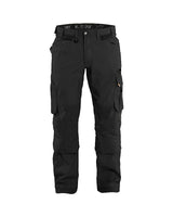 Black pants on a white background