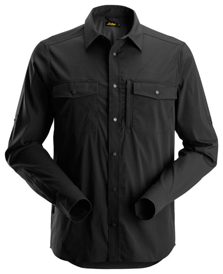 Snickers 8521 LiteWork Stretch Wicking Long Sleeve Shirt