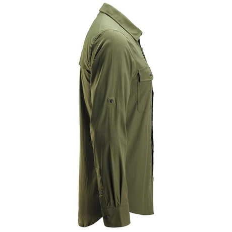 Snickers 8521 LiteWork Stretch Wicking Long Sleeve Shirt