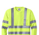 CornerStone CS409 Class 3 Long Sleeve Snag-Resistant Reflective T-Shirt