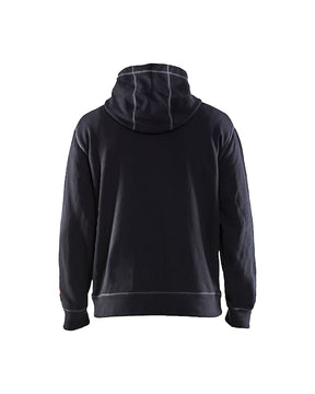 Black hoodie on a white background