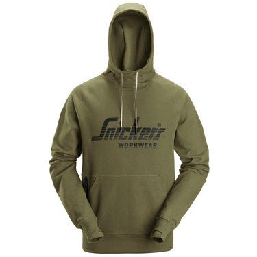 Snickers Workwear U2894 Classic Logo Hoodie | Khaki Green