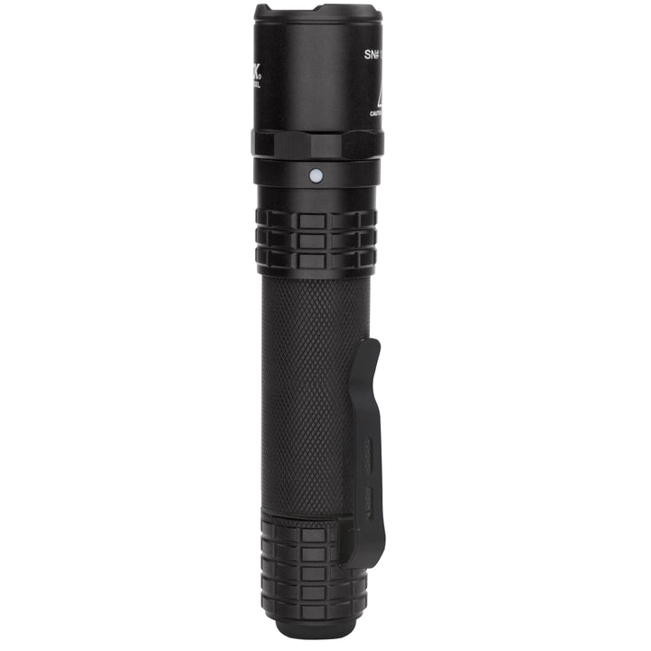 Nightstick USB Dual-Light Tactical Flashlight | White Spot | White Flood | Li-Ion | Black
