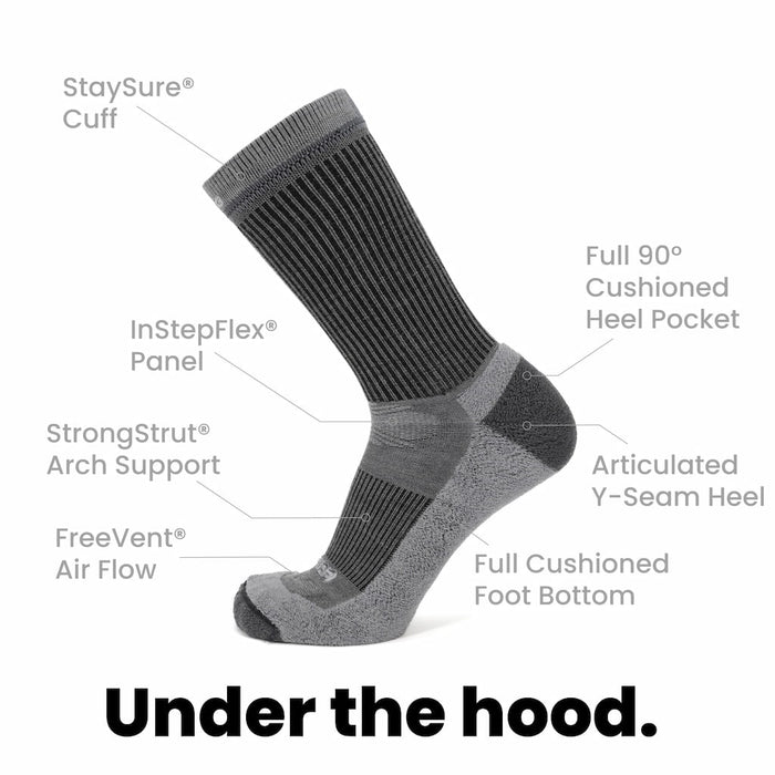 Grip6 "Casual" Midweight Wool Crew Sock