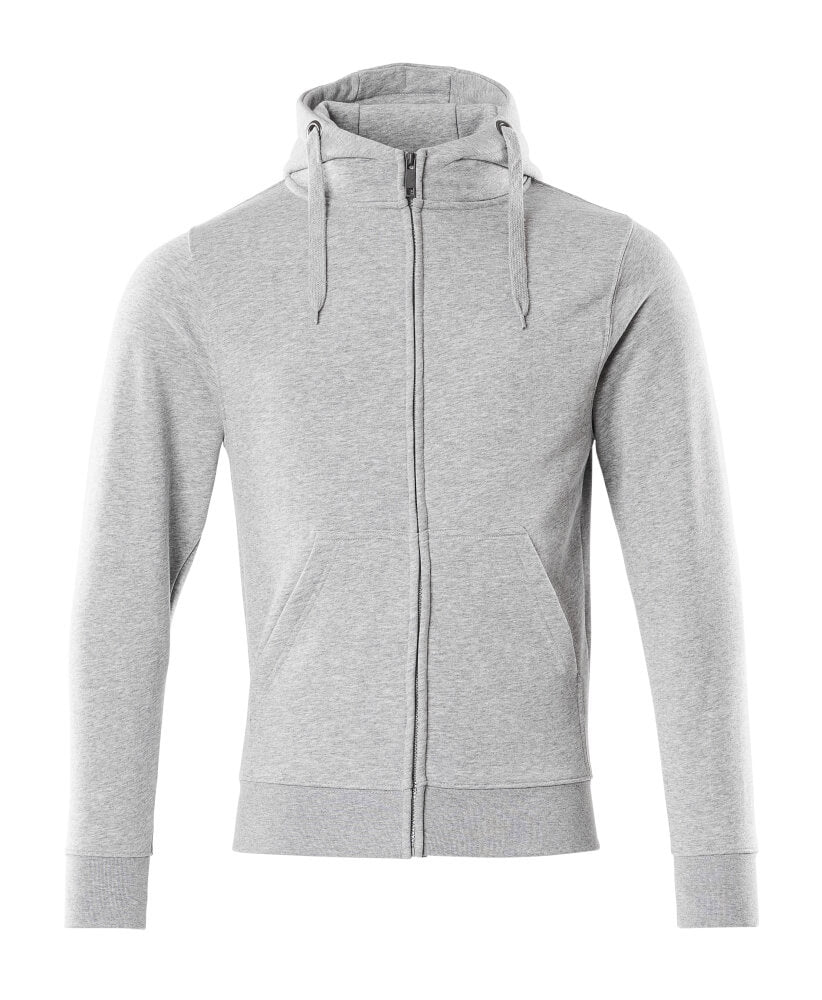 MASCOT® 51590-970-08 Hoodie with Zipper | Grey-Flecked