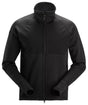 Front view of Snickers U8404 FlexiWork Full-Zip Mid-Layer Jacket with wind-blocking panels