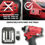 Holstery PinPal Pro 6040 | Universal Gravity Lock Holster | Milwaukee 12v Kit