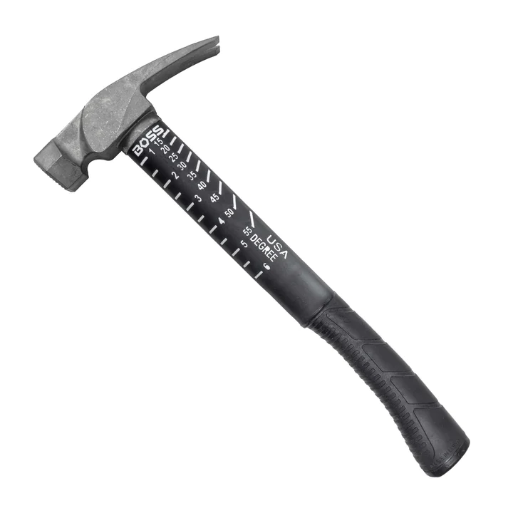 Boss Hammer | 14oz Titanium Hammer | Fiberglass Handle
