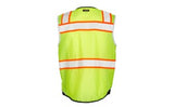 Kishigo 1515 Black Bottom Safety Vest | Yellow