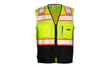 Kishigo 1515 Black Bottom Safety Vest | Yellow